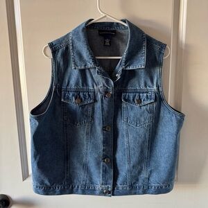 Charter Club denim vest